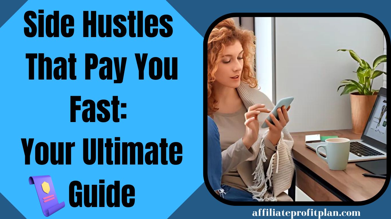 Side Hustles That Pay You Fast: Your Ultimate Guide