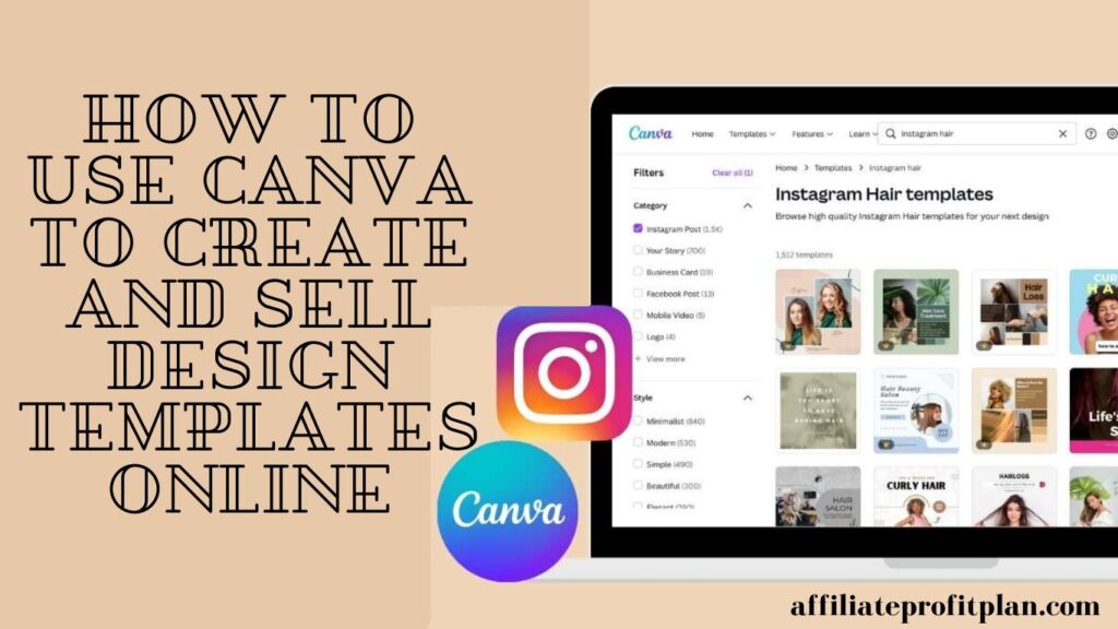 How to Use Canva to Create and Sell Design Templates Online