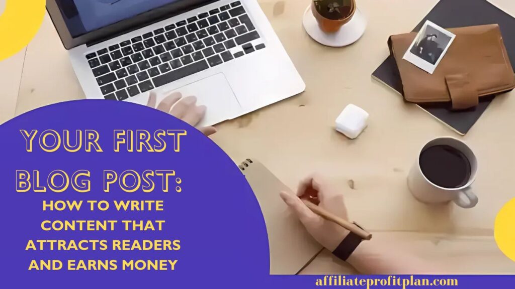 Your First Blog Post: How to Write Content That Attracts Readers and Earns Money