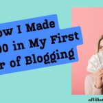 How I Made $10,000 in My First Year of Blogging.