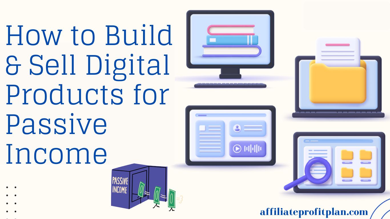 How to Build & Sell Digital Products for Passive Income.