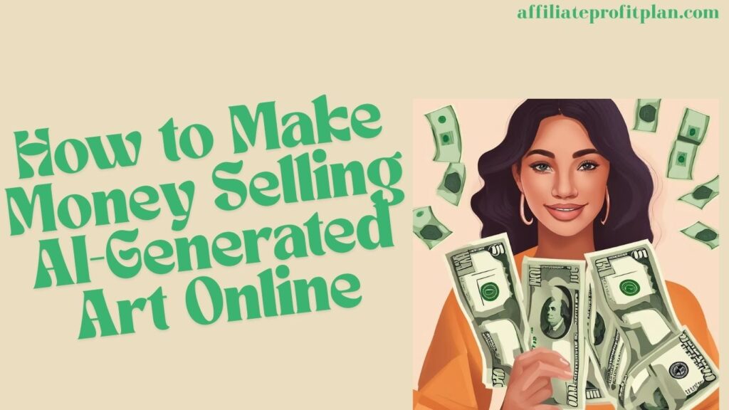 How to Make Money Selling AI-Generated Art Online.