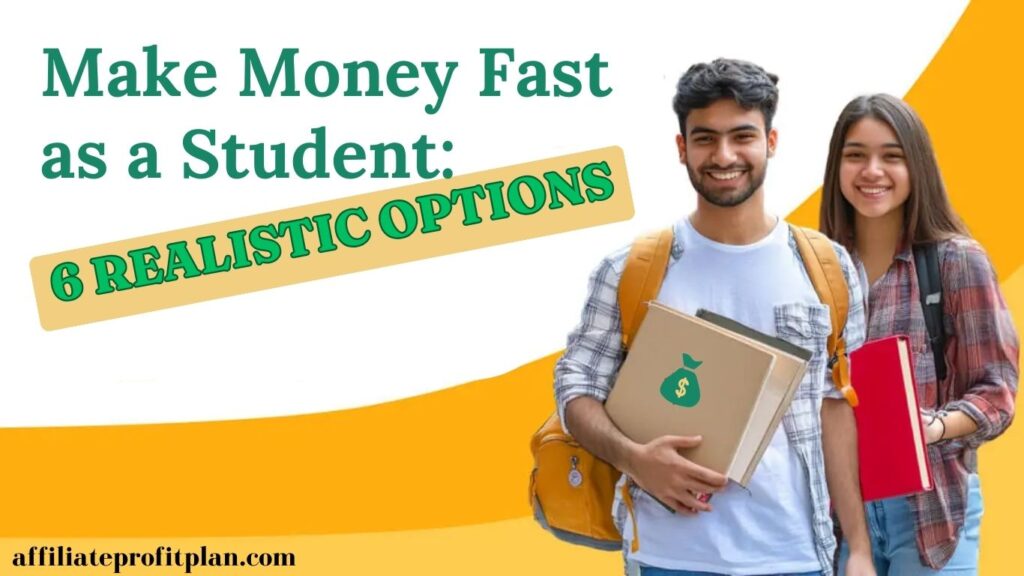 Make Money Fast as a Student: 6 Realistic Options.