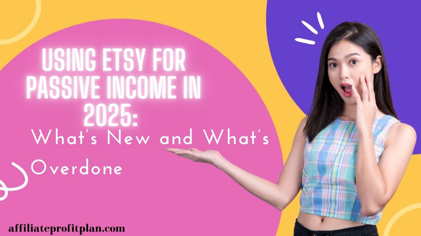 Using Etsy for Passive Income in 2025: What’s New and What’s Overdone