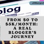 From $0 to $5K/month: A Real Blogger’s Journey