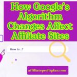 How Google’s Algorithm Changes Affect Affiliate Sites.