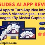 AutoSlides AI App Review : First AI App to Turn Any Idea into Pro Slides & Videos in 30s—100+ Languages! (By Akshat Gupta et al)