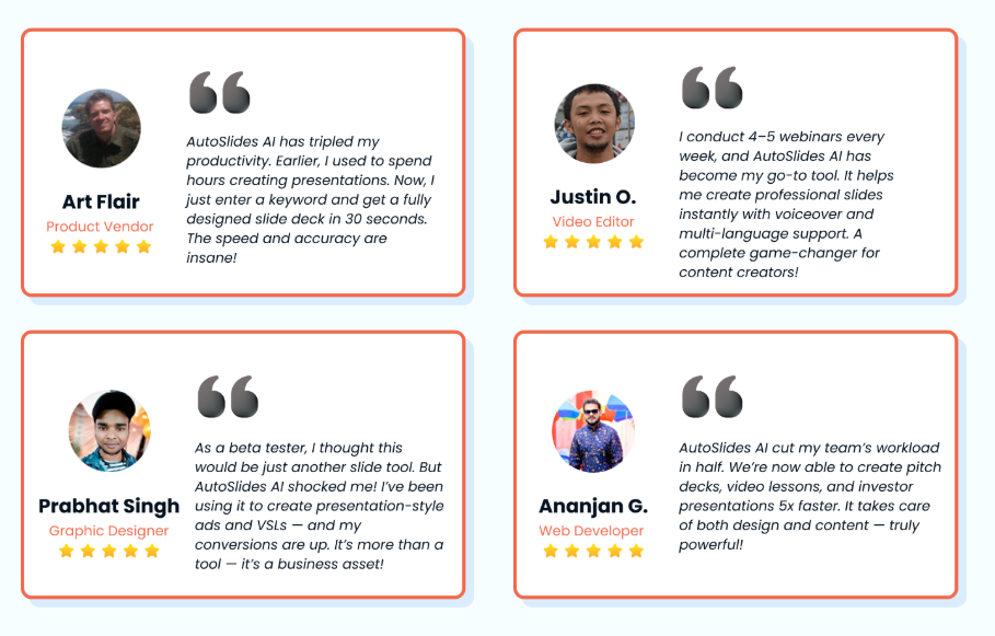 Verify Users opinion – AutoSlides AI App Review