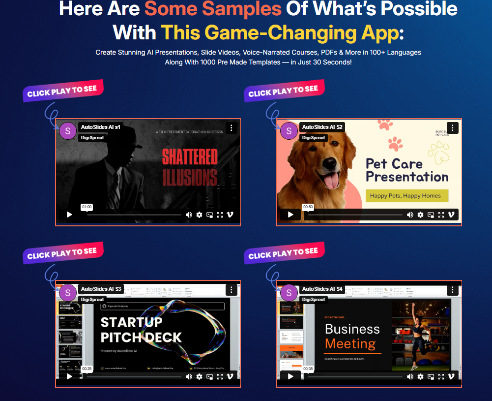 What Is AutoSlides AI App?