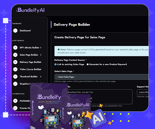 Done-for-You Delivery Page-BundleifyAi App Review
