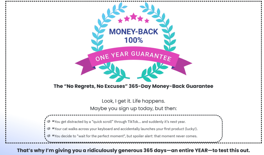 Money Back Guarantee – GPTizerr Review