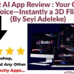 Boookz AI App Review : Your Content, Your Voice—Instantly a 3D FlipBook! (By Seyi Adeleke)