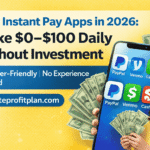 Best Instant Pay Apps in 2026: Make $0–$100 Daily Without Investment